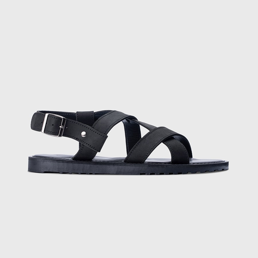 Sandal S9 Đen Sáp