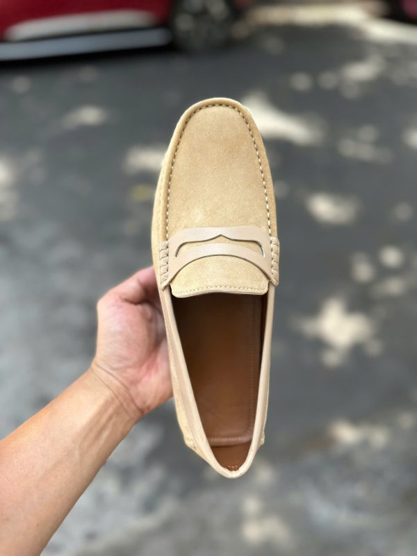 1 GIÀY LƯỜI LOAFER GM01 - DA LỘN