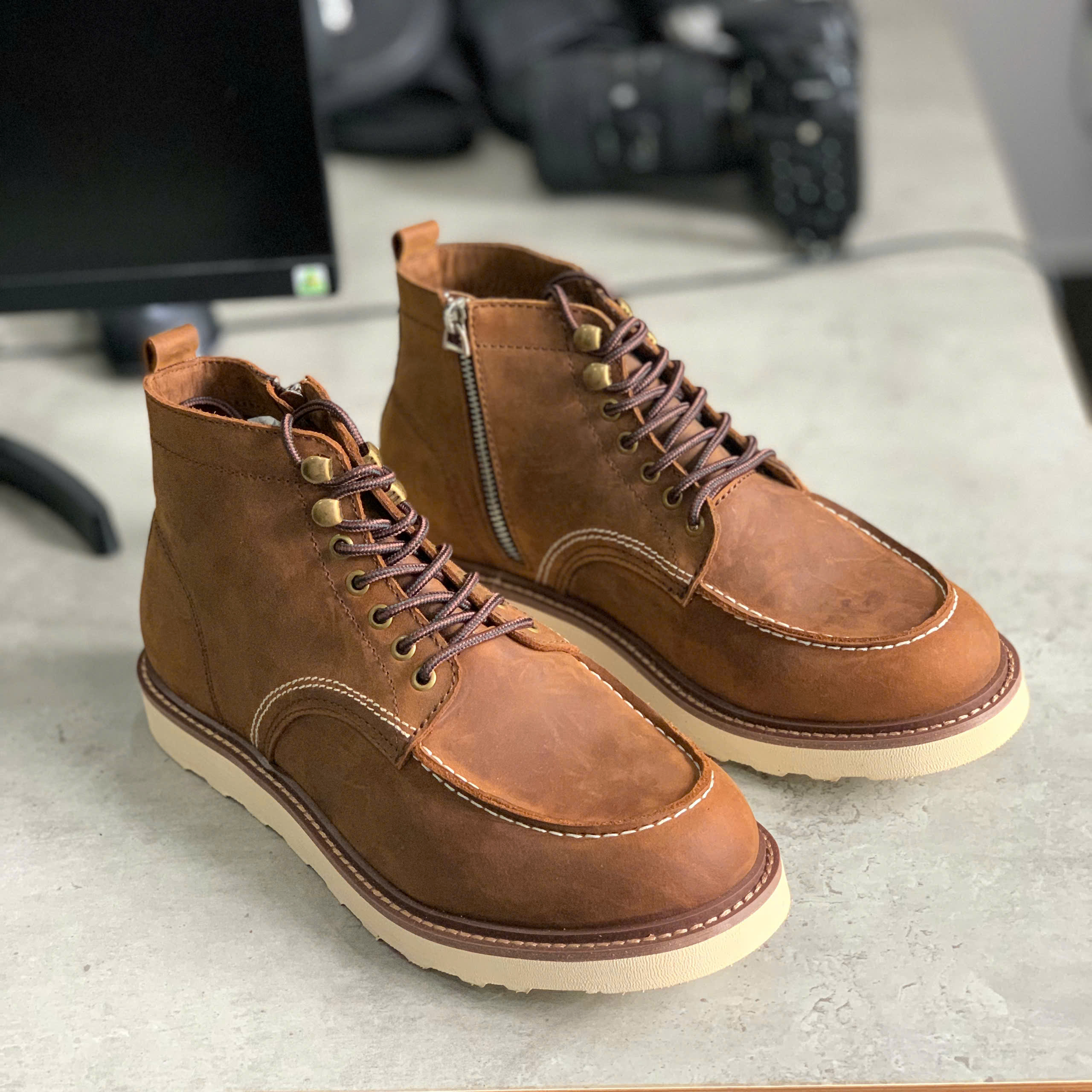 GIÀY BOOT CC MOCTOE - KHÓA ZIP