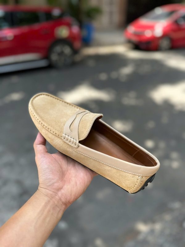 2 GIÀY LƯỜI LOAFER GM01 - DA LỘN
