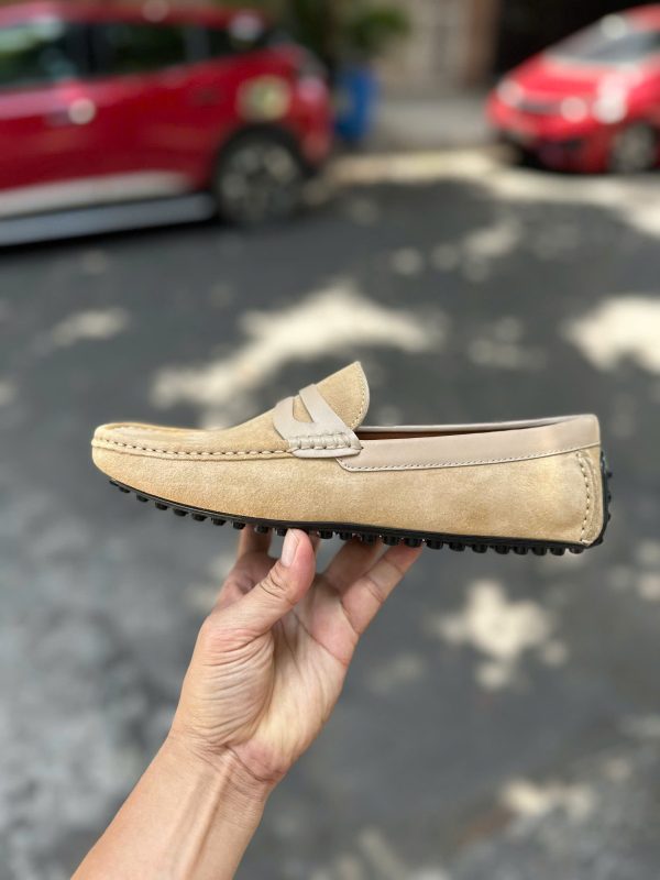 3 GIÀY LƯỜI LOAFER GM01 - DA LỘN