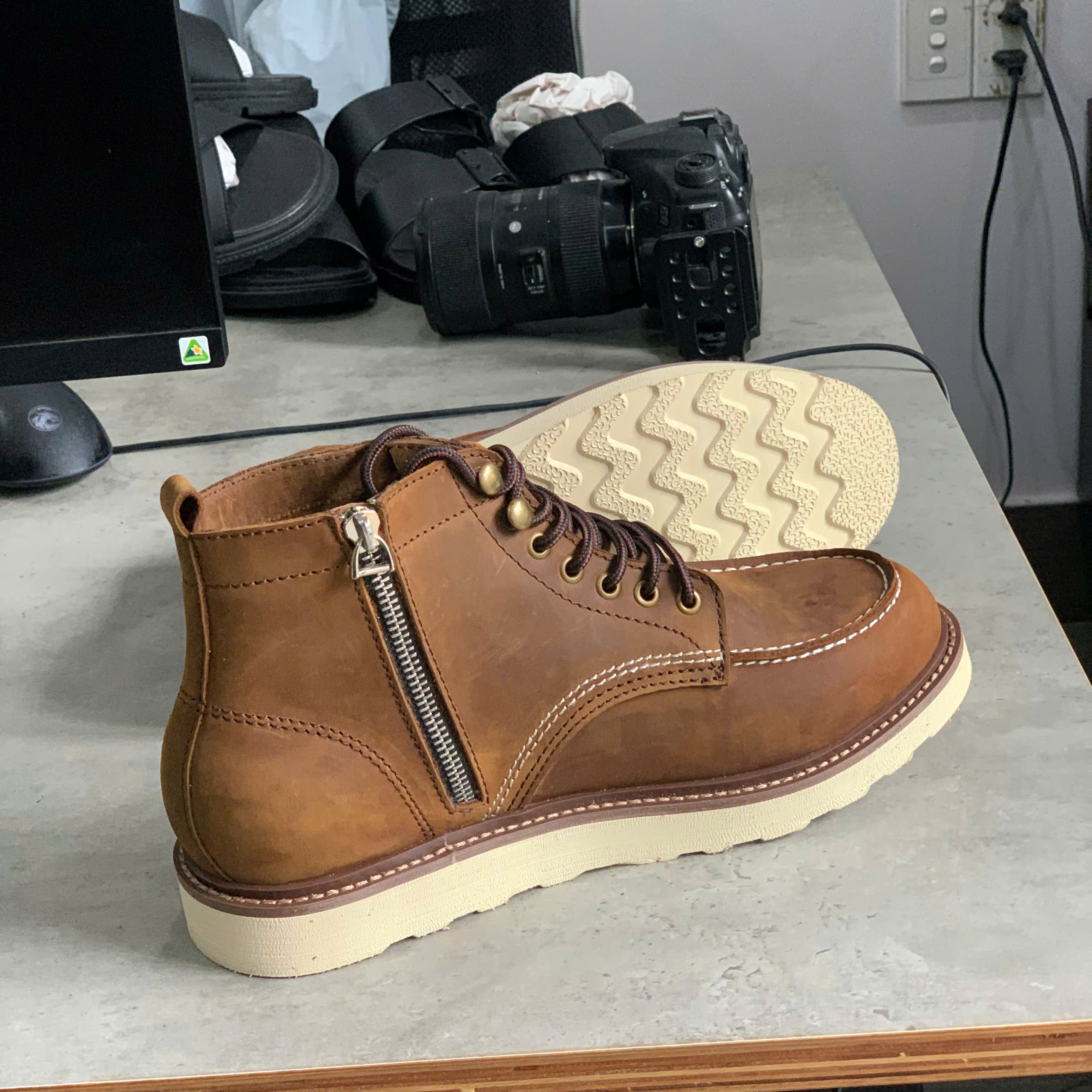 GIÀY BOOT CC MOCTOE - KHÓA ZIP