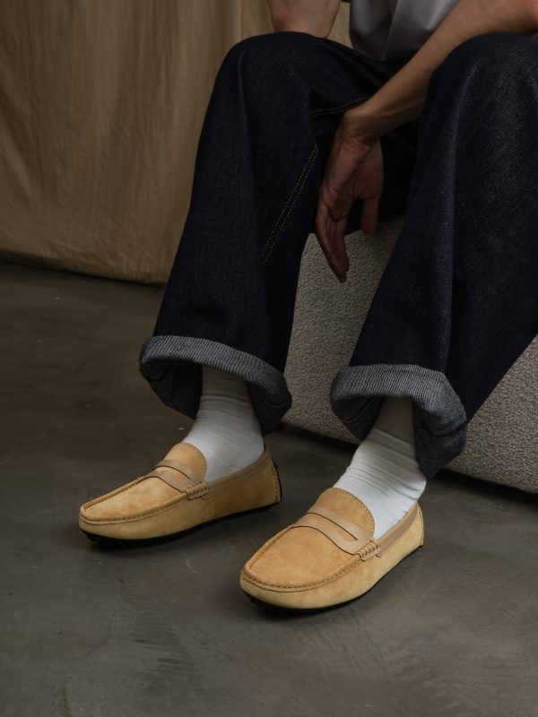 DSCF6679 GIÀY LƯỜI LOAFER GM01 - DA LỘN