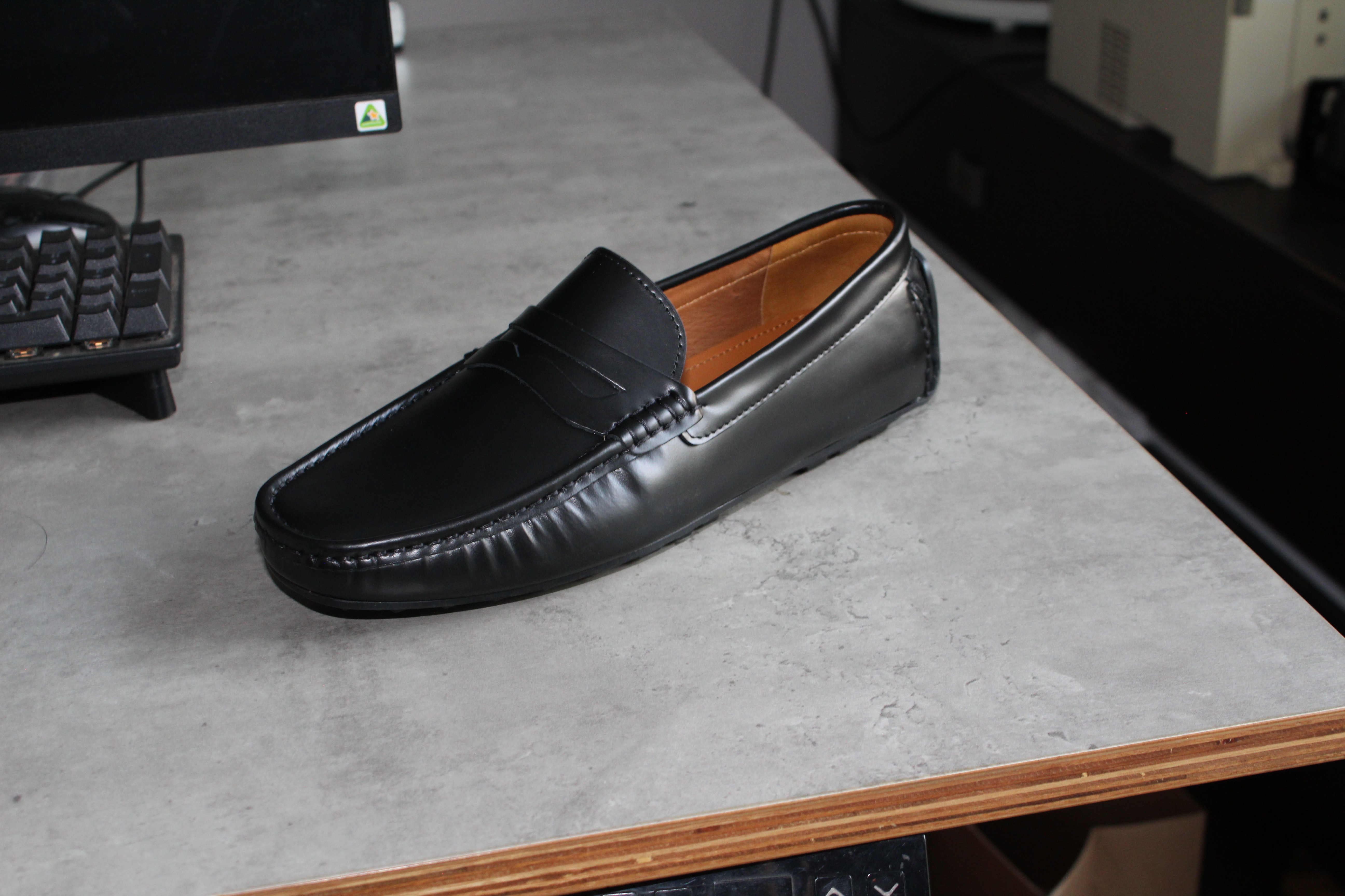 IMG_6084 GIÀY LƯỜI LOAFER GM03 - DA PÓC