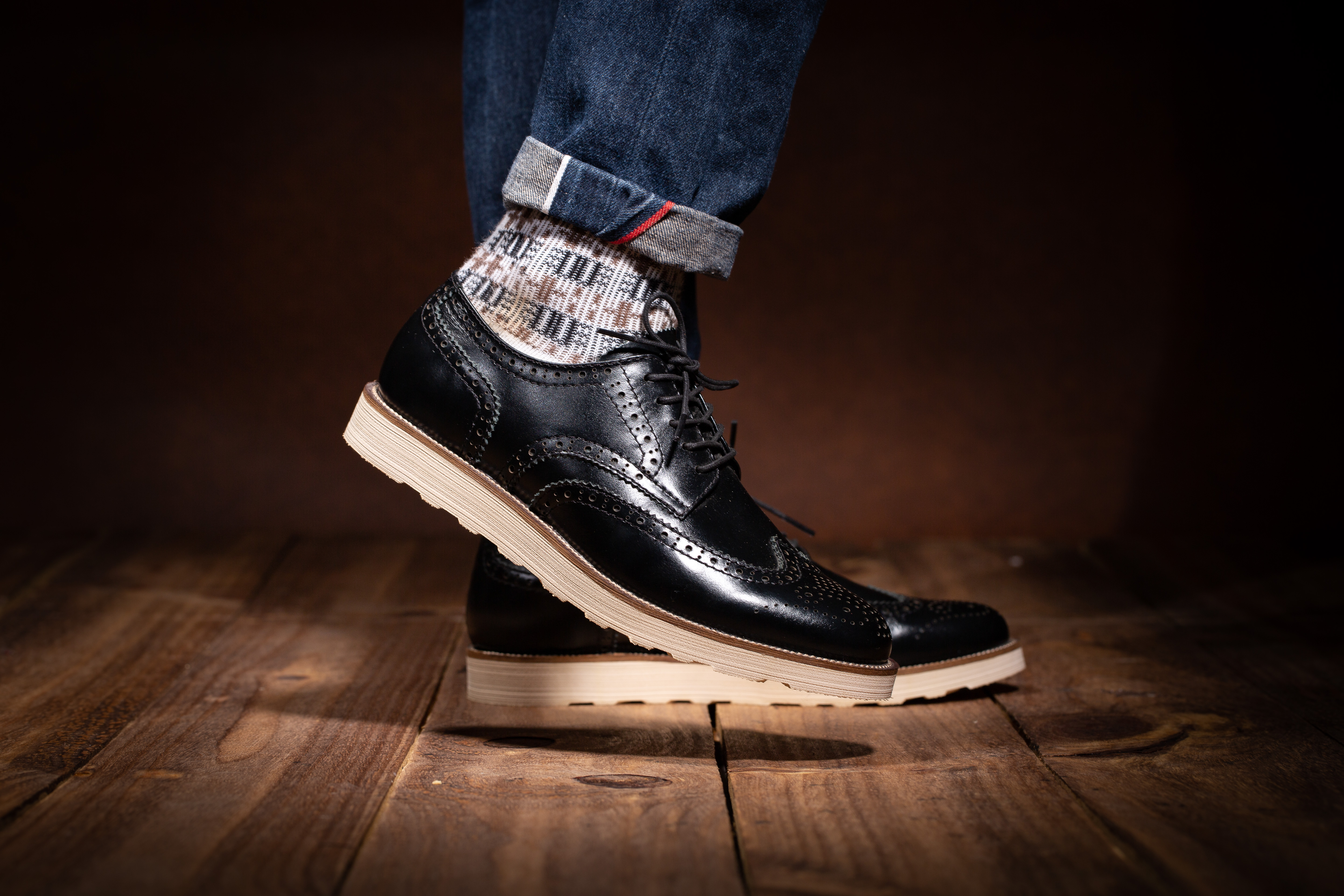 S88_006648 GIÀY BOOT CT WINGTIP