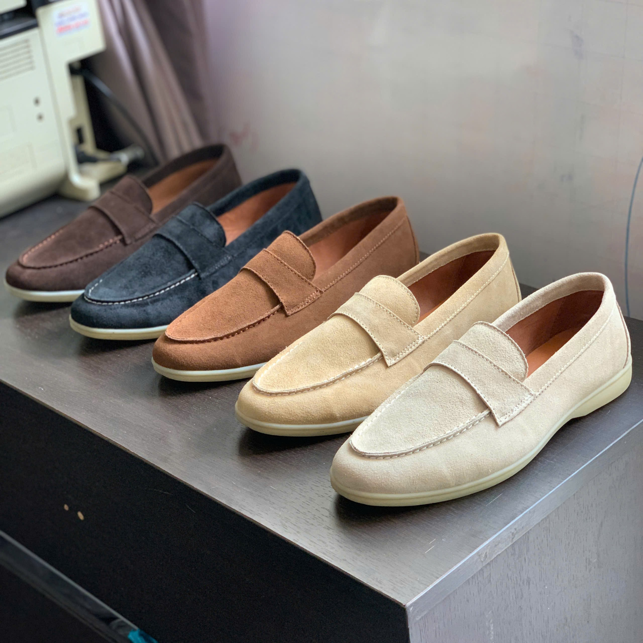 a tổng hợp (2.0) GIÀY LOAFER DA LỘN - ĐẾ TPR