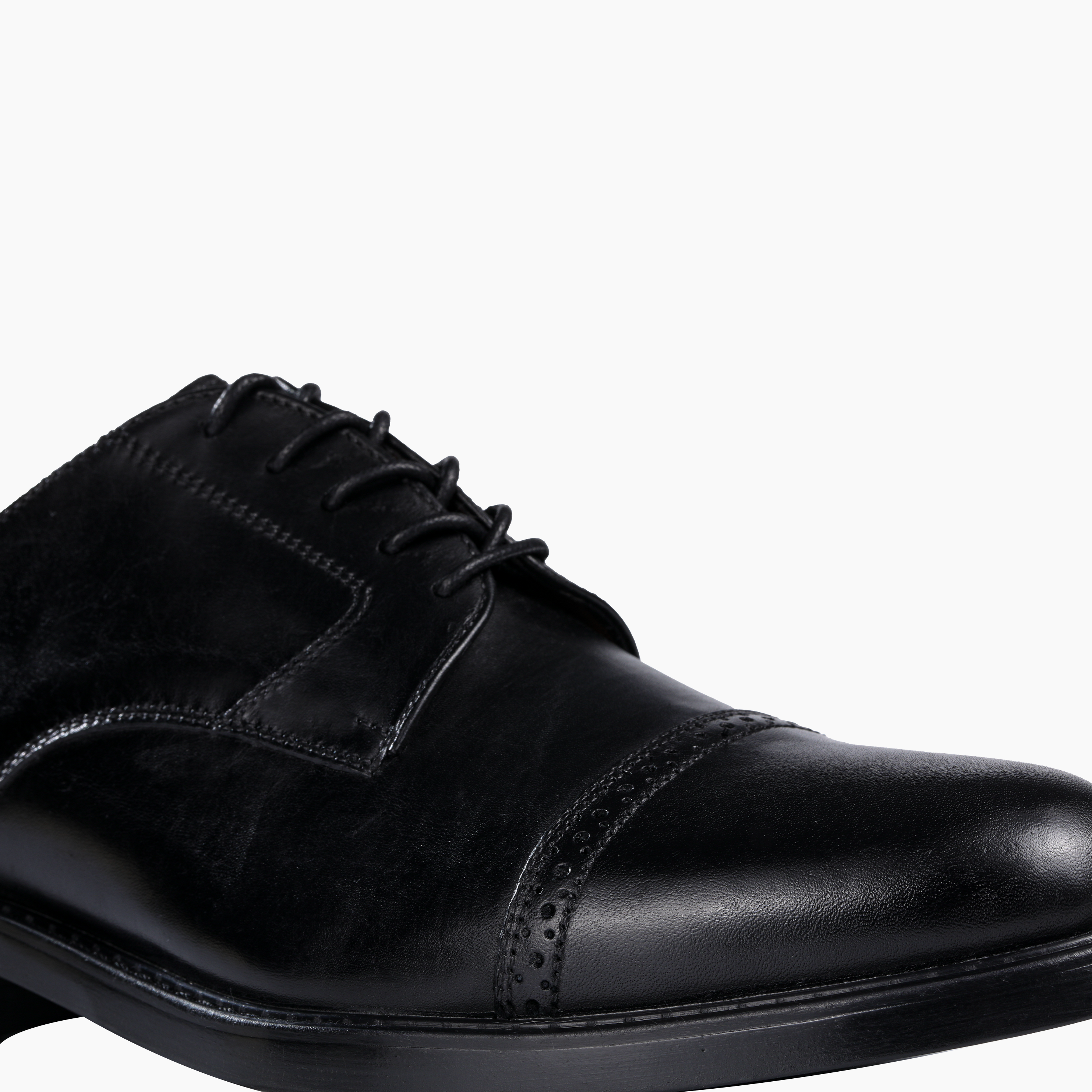 captoe đen (3) GIÀY TÂY DERBY CAPTOE GT03