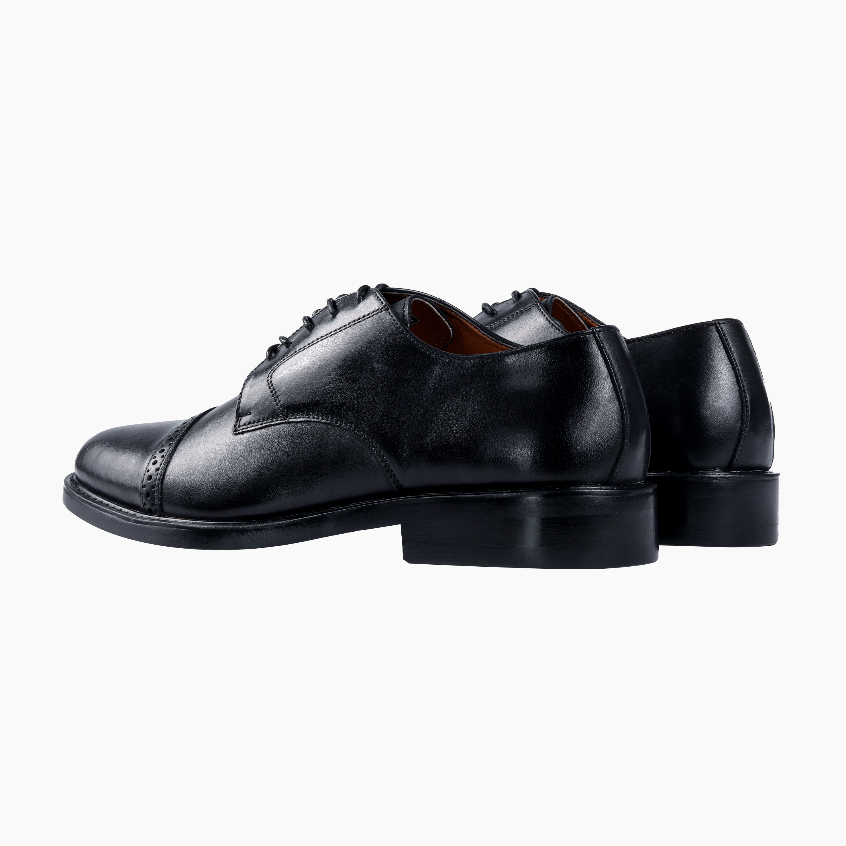 captoe đen (7) GIÀY TÂY DERBY CAPTOE GT03