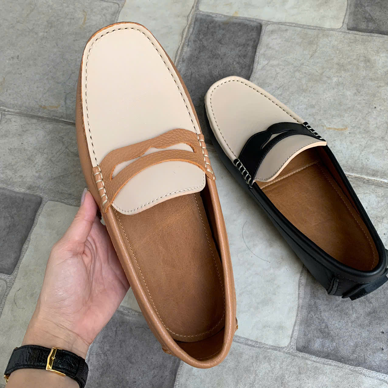 giày mọi (2) GIÀY LƯỜI LOAFER GM14