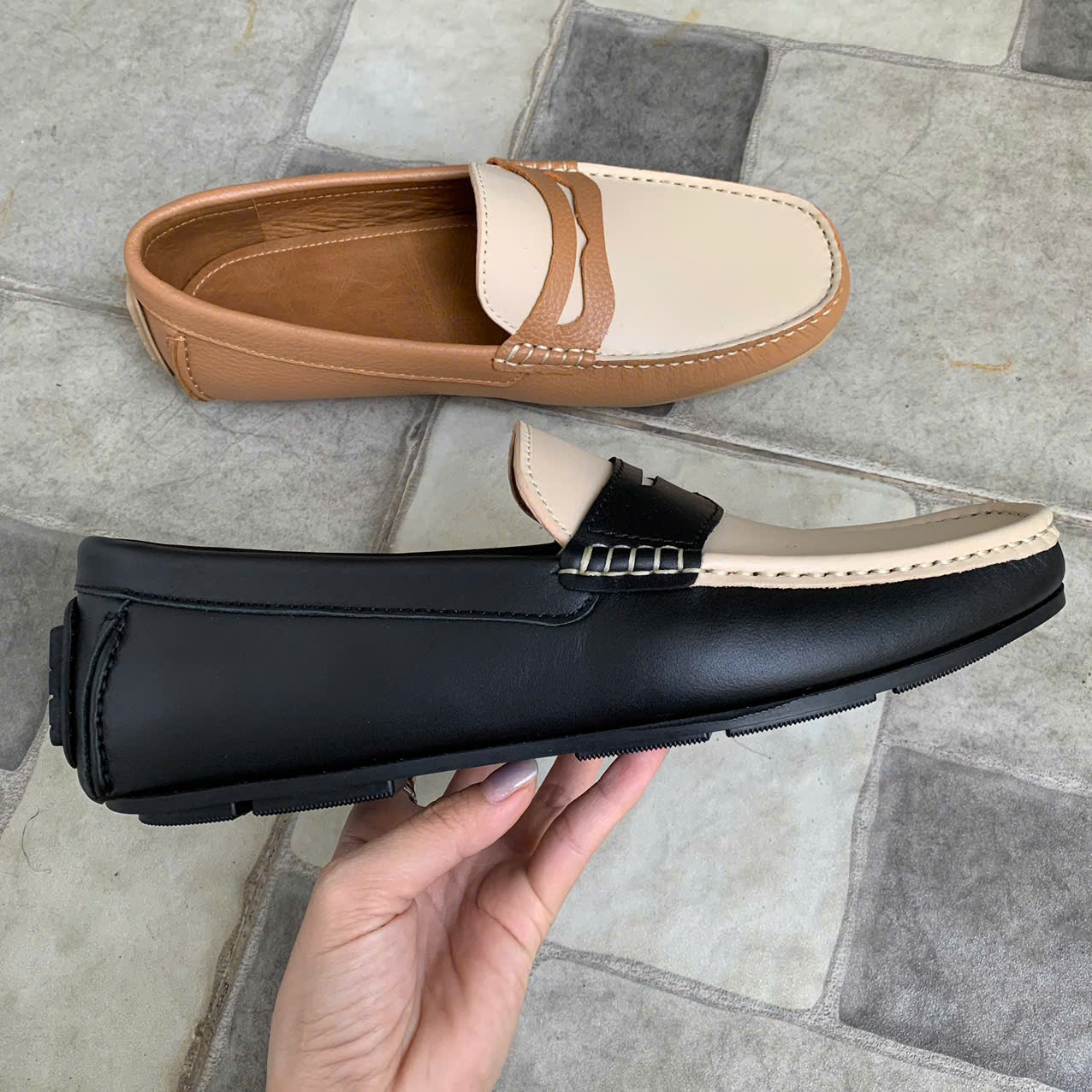 giày mọi (3) GIÀY LƯỜI LOAFER GM14