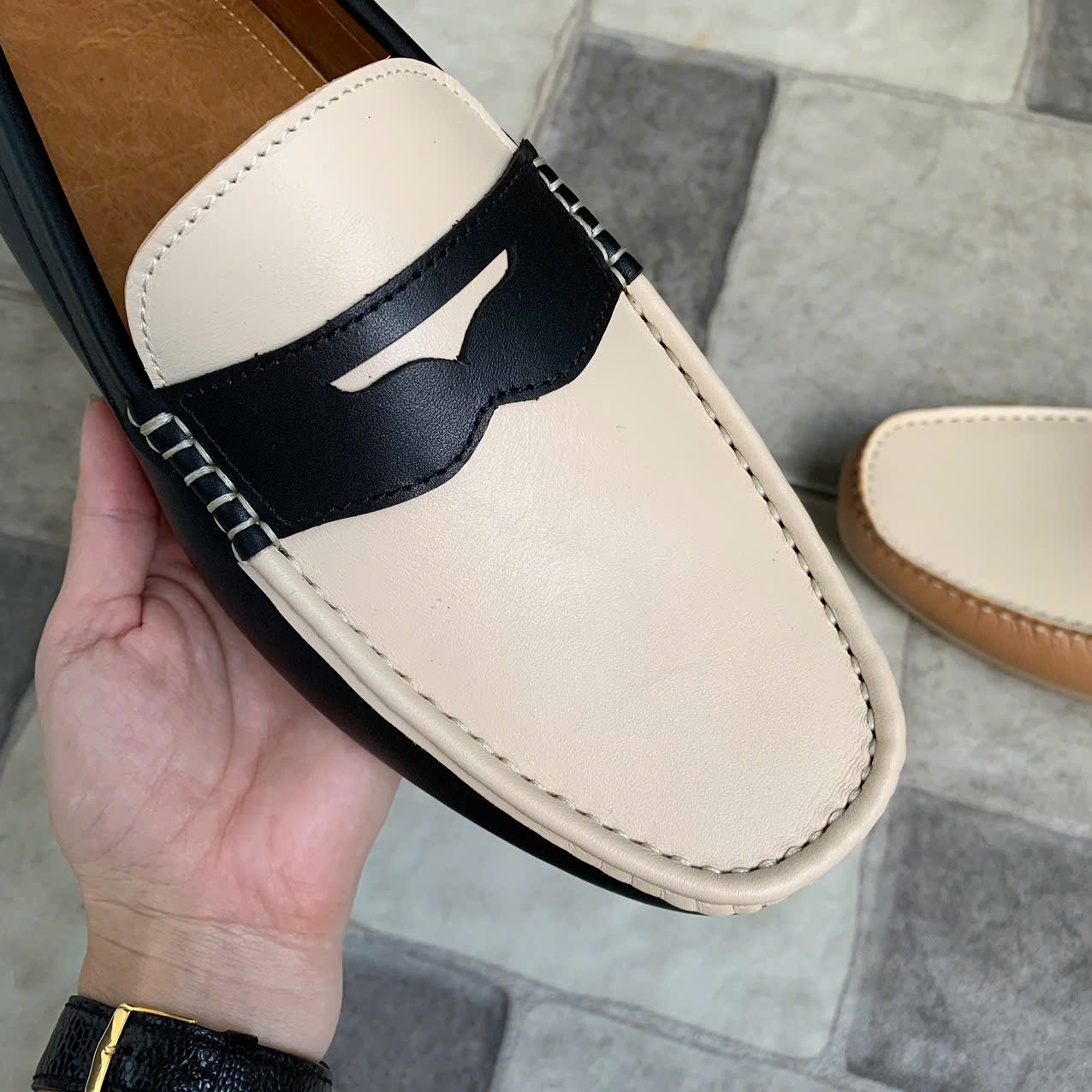 giày mọi (4) GIÀY LƯỜI LOAFER GM14