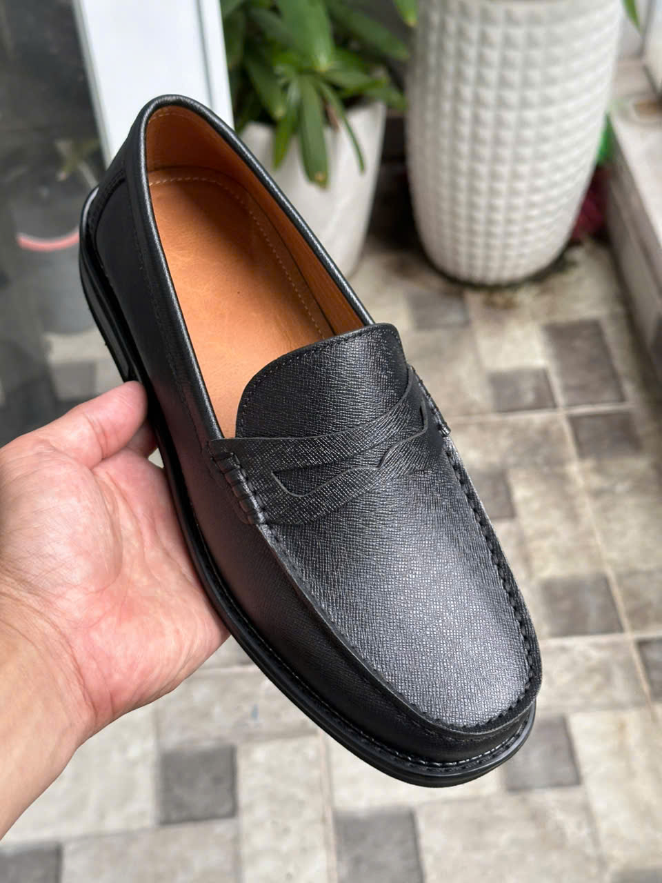 z6718849226046_2f16fde2d40fae09f372a3a256749215 GIÀY LƯỜI LOAFER GM11 - ĐẾ PHYLON