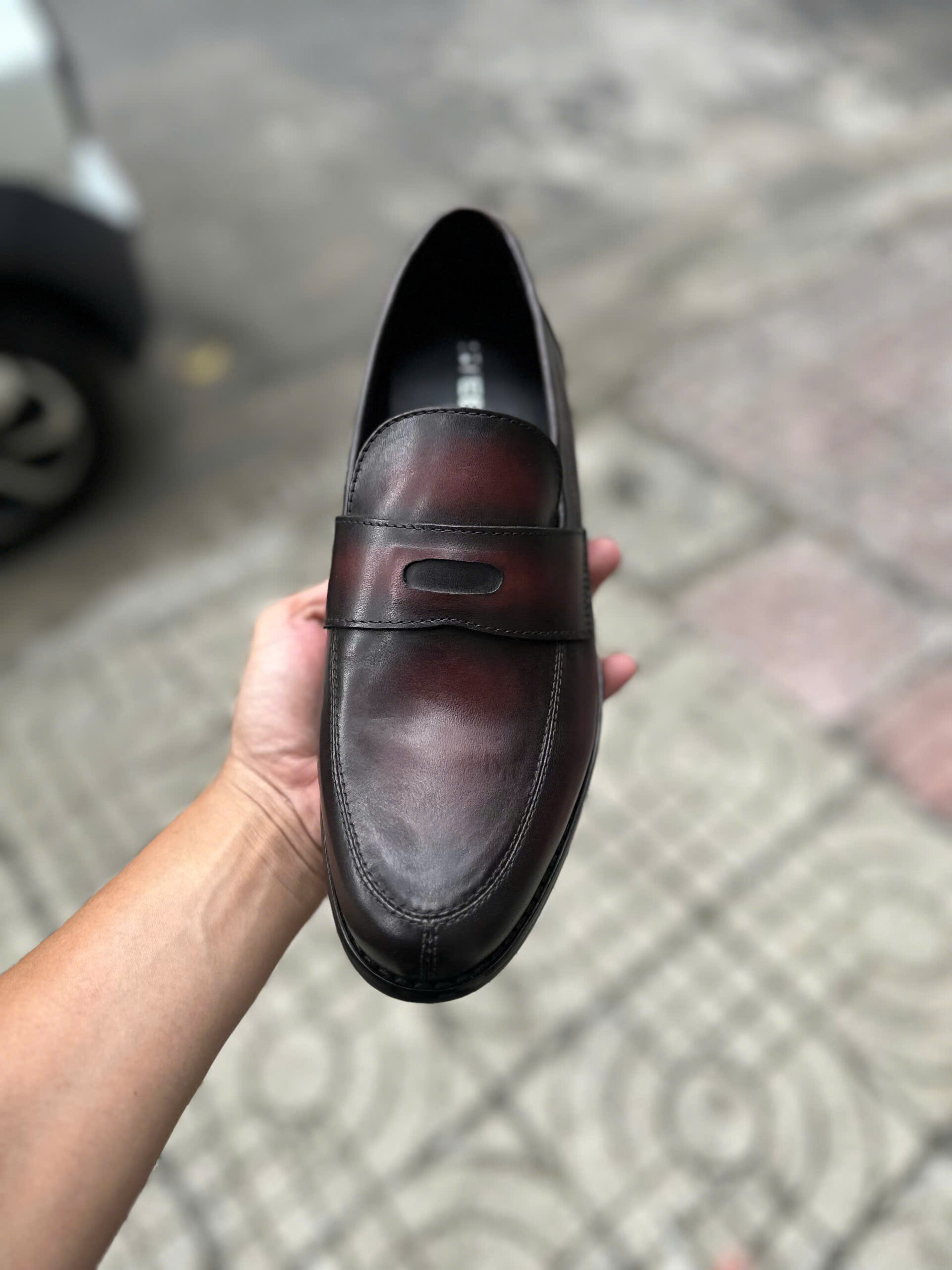 GIÀY TÂY LOAFER SPLIT-TOE GT13