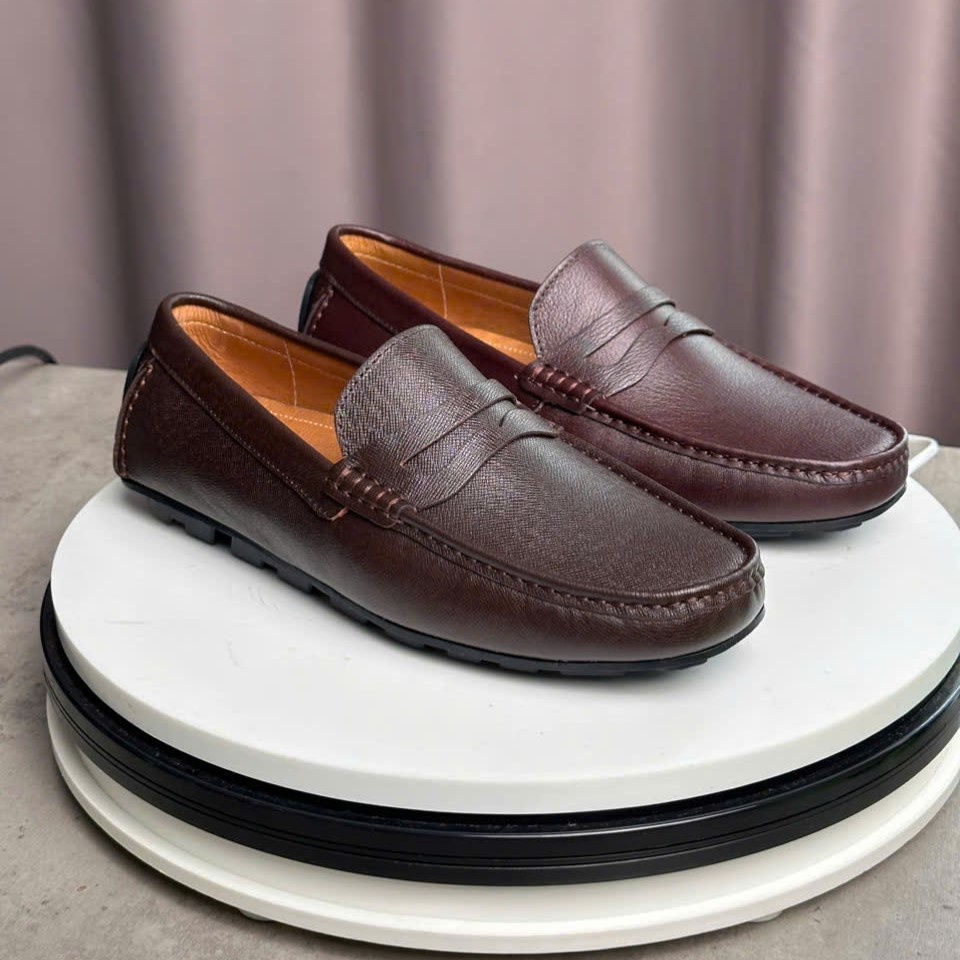 GIÀY LƯỜI LOAFER GM03 - DA VÂN