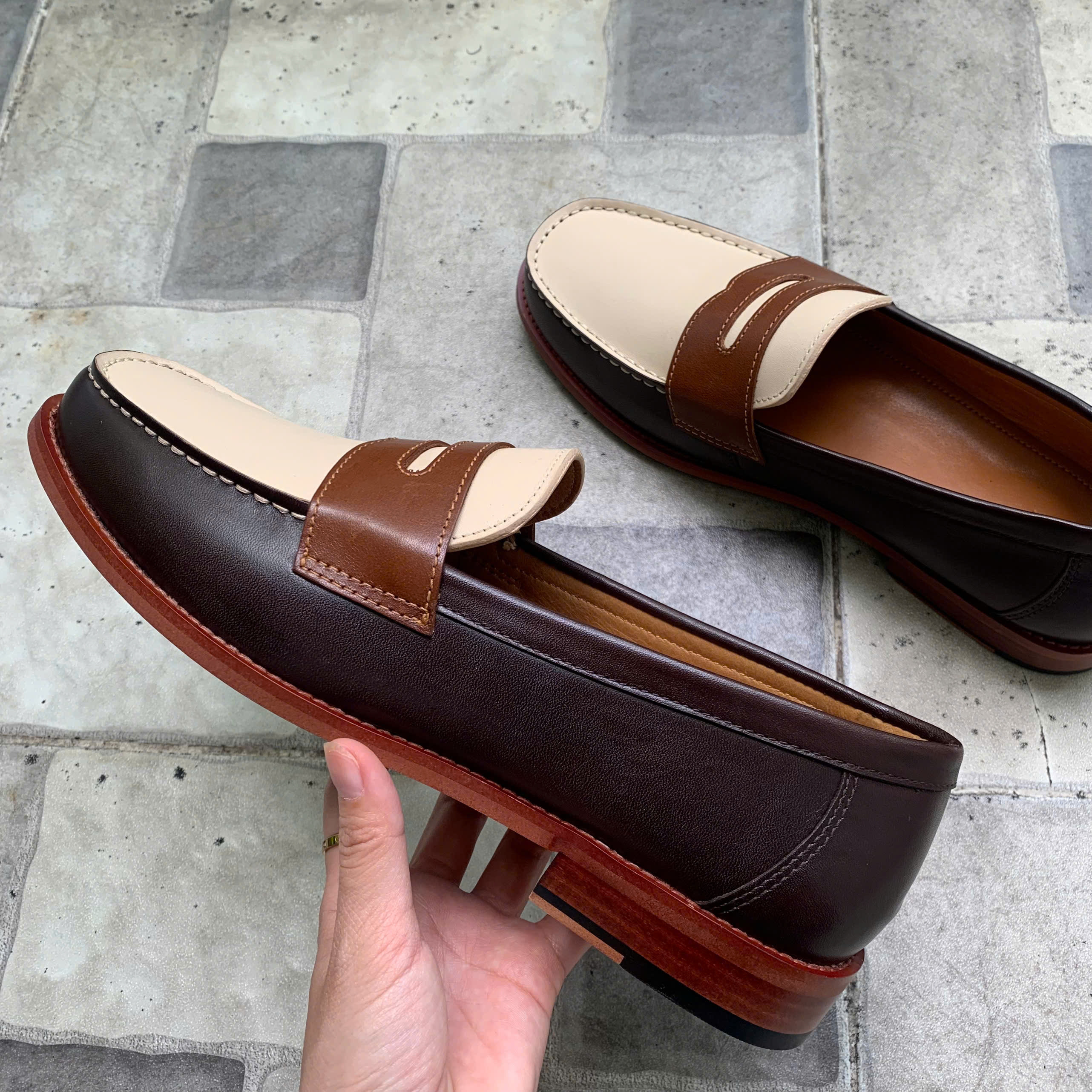 z7086643109872_b2819e544e4d7f5187b805740295256a GIÀY LƯỜI LOAFER GM11 - ĐẾ PHÍP