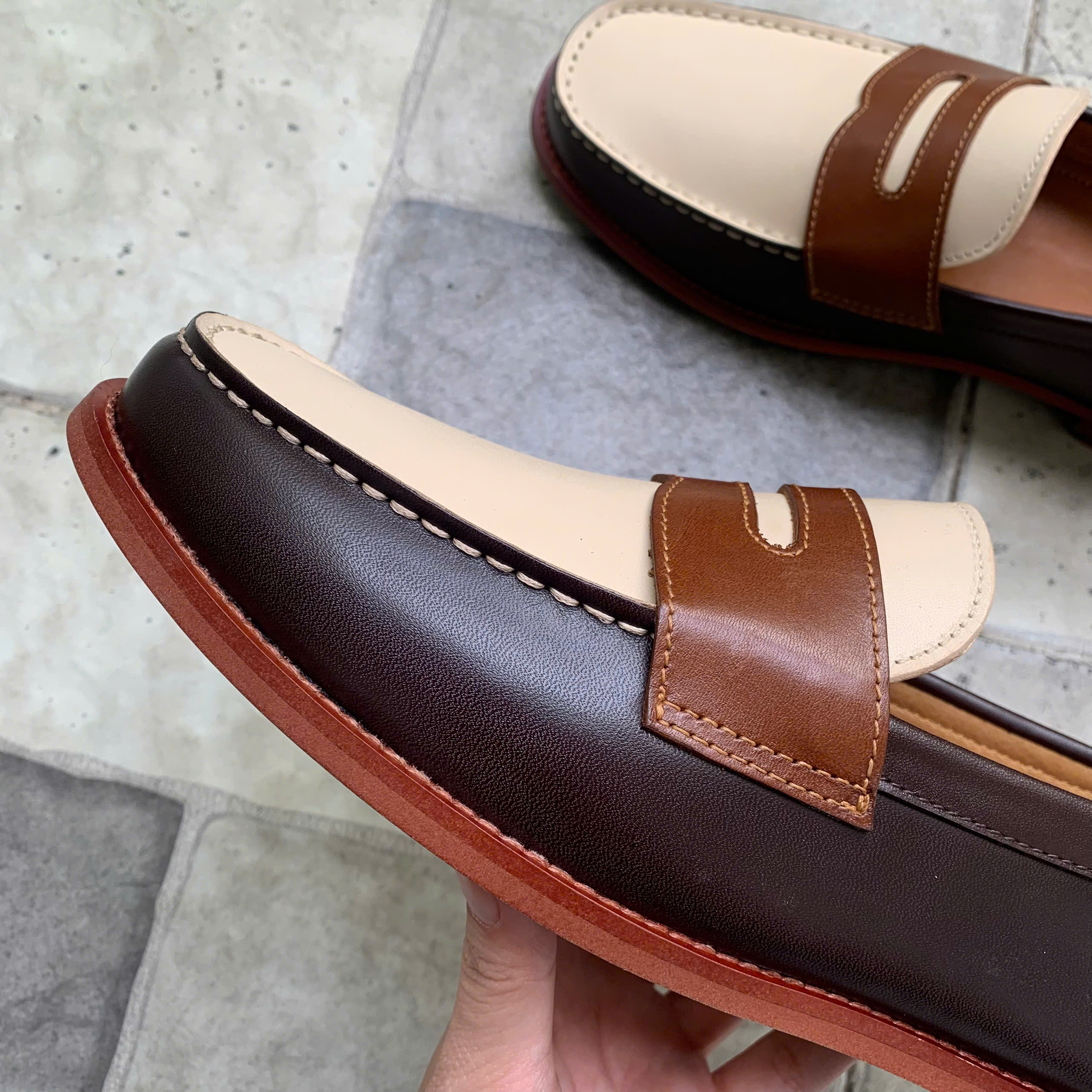 z7086643120253_94c949766db691bfd04194c62891cb5f GIÀY LƯỜI LOAFER GM11 - ĐẾ PHÍP