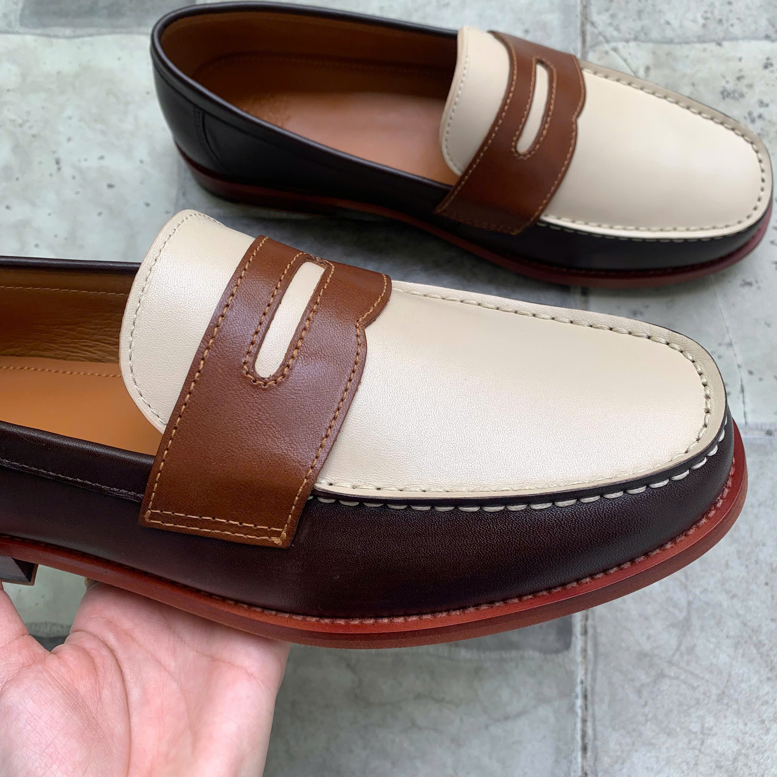 z7086643142565_f144e439b06188015171f4d431b9c86f GIÀY LƯỜI LOAFER GM11 - ĐẾ PHÍP