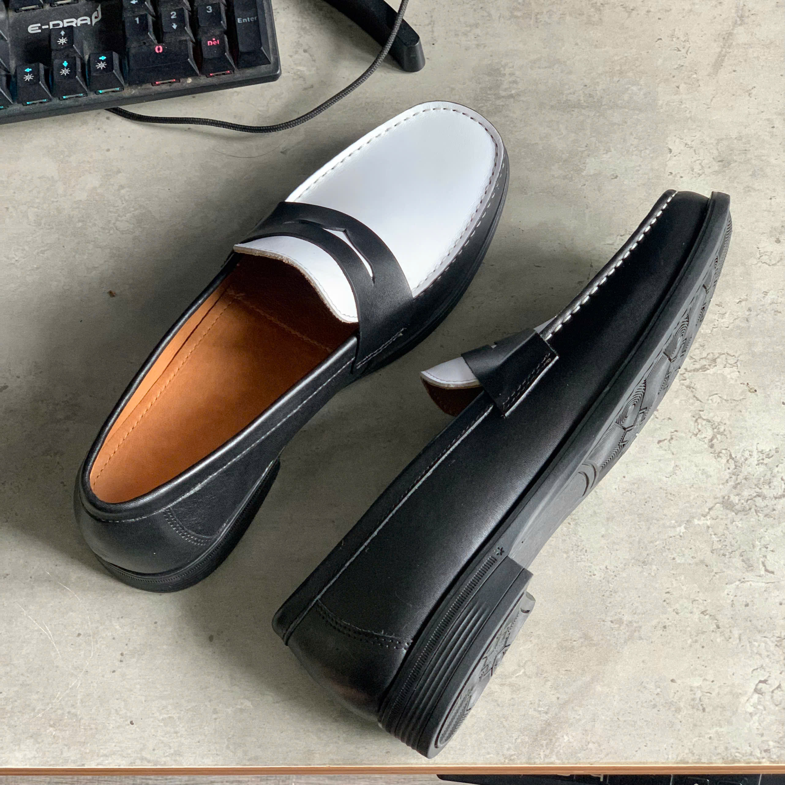 GIÀY LƯỜI LOAFER GM11 - ĐẾ CAO SU