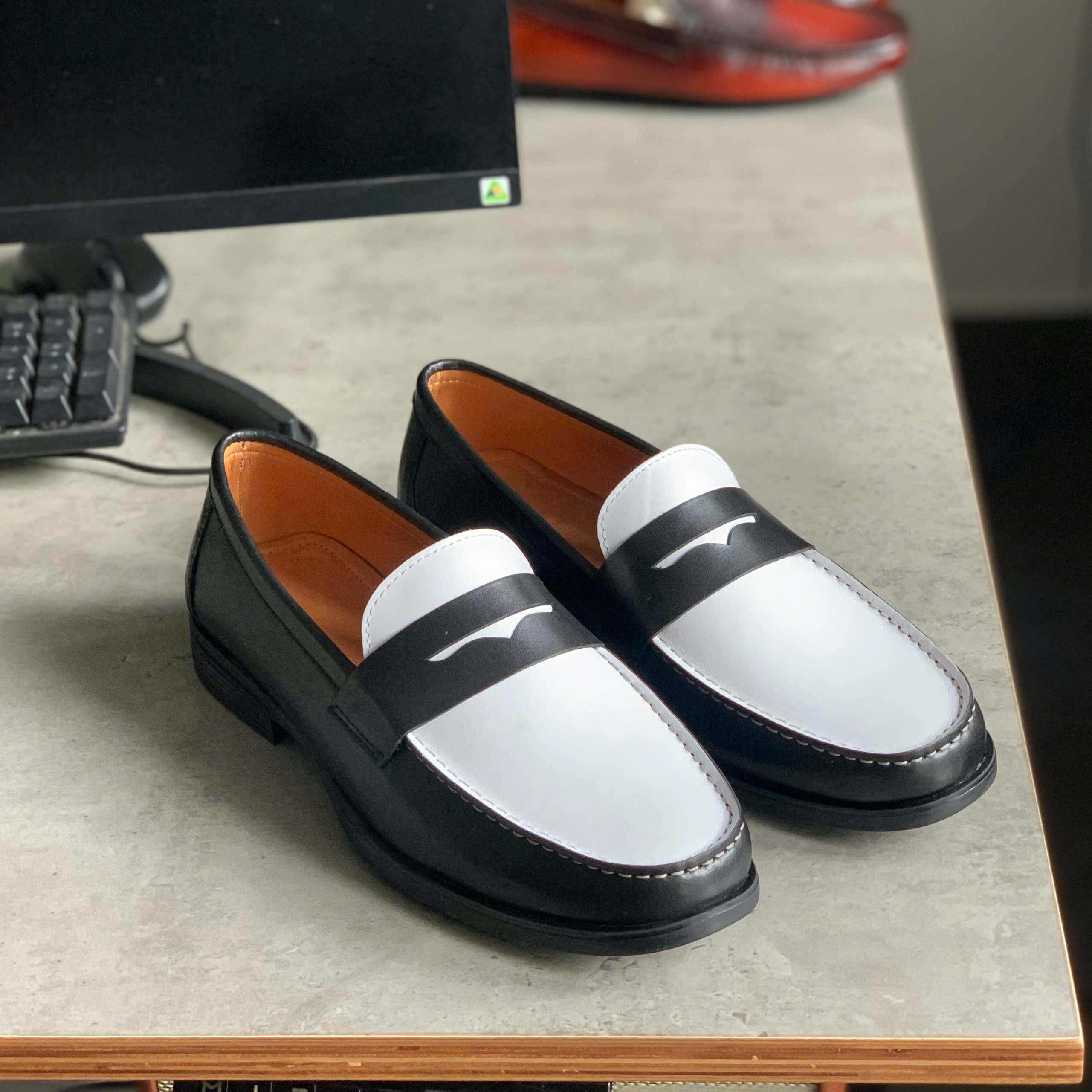 z7367097485000_59ce293ef35e0882750496b700cf77f7 GIÀY LƯỜI LOAFER GM11 - ĐẾ CAO SU