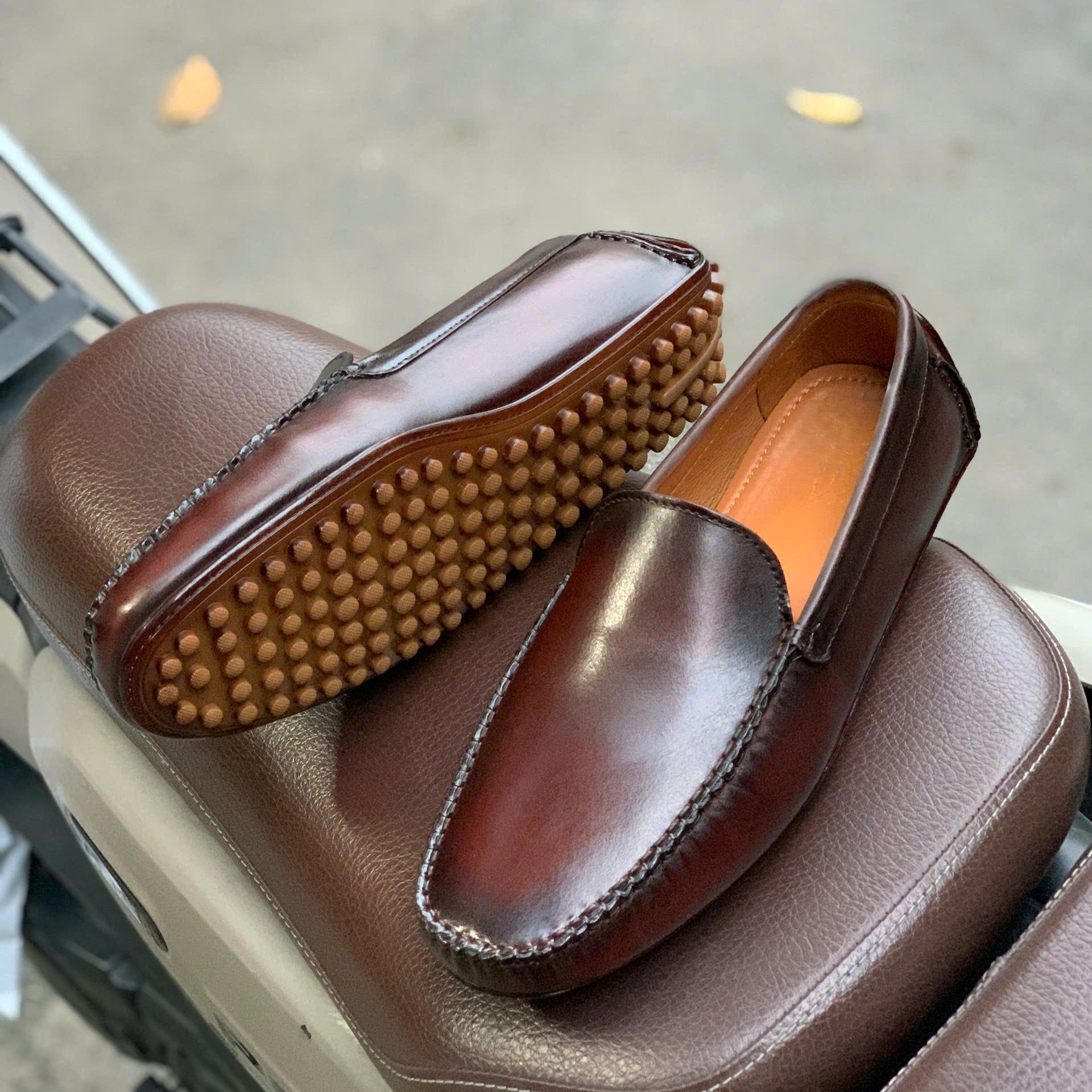 GIÀY LƯỜI LOAFER - ĐÁNH MÀU