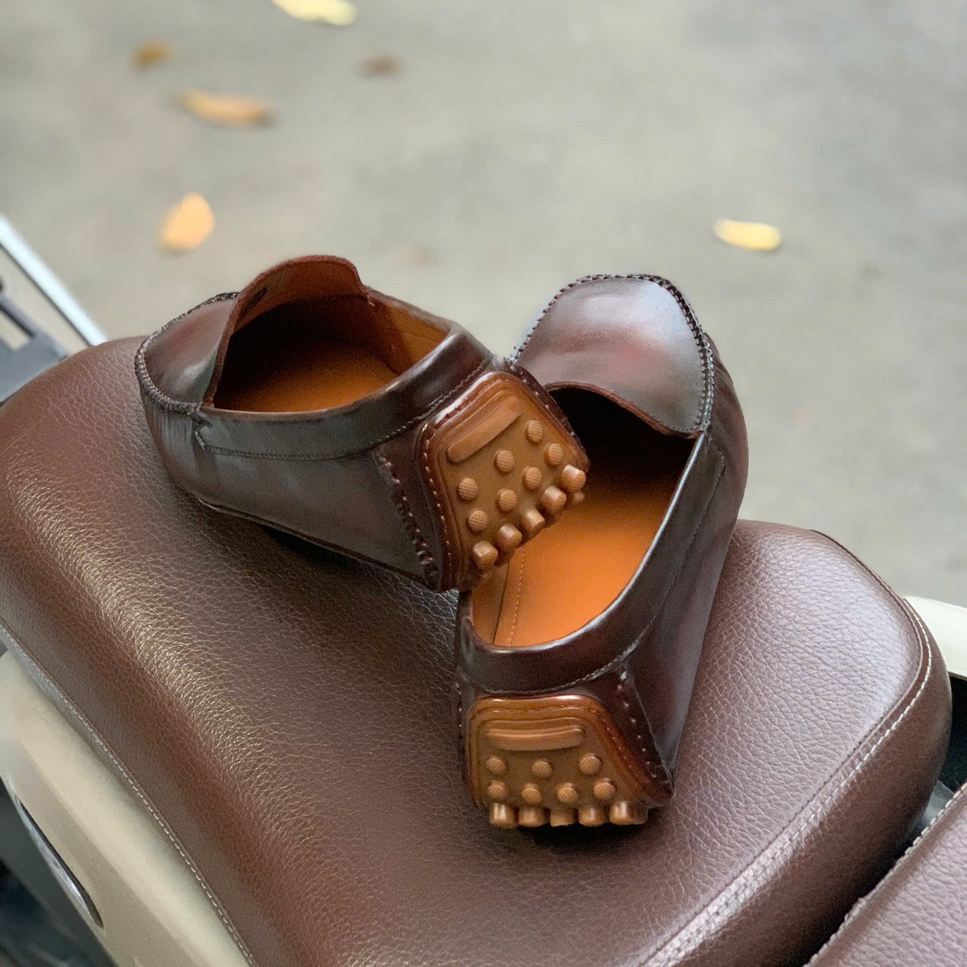 GIÀY LƯỜI LOAFER - ĐÁNH MÀU