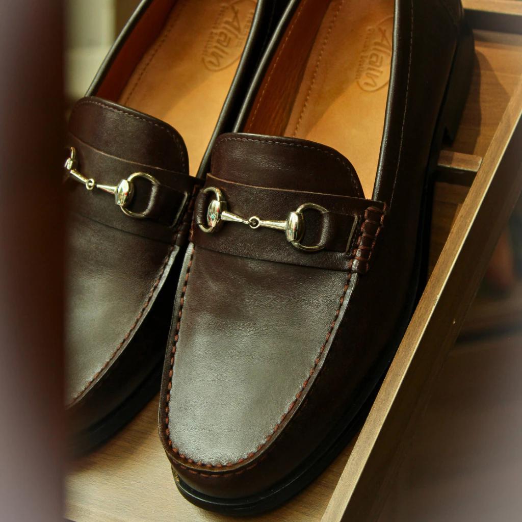 GIÀY LƯỜI HORSEBIT LOAFER GM12 - ĐẾ PHÍP