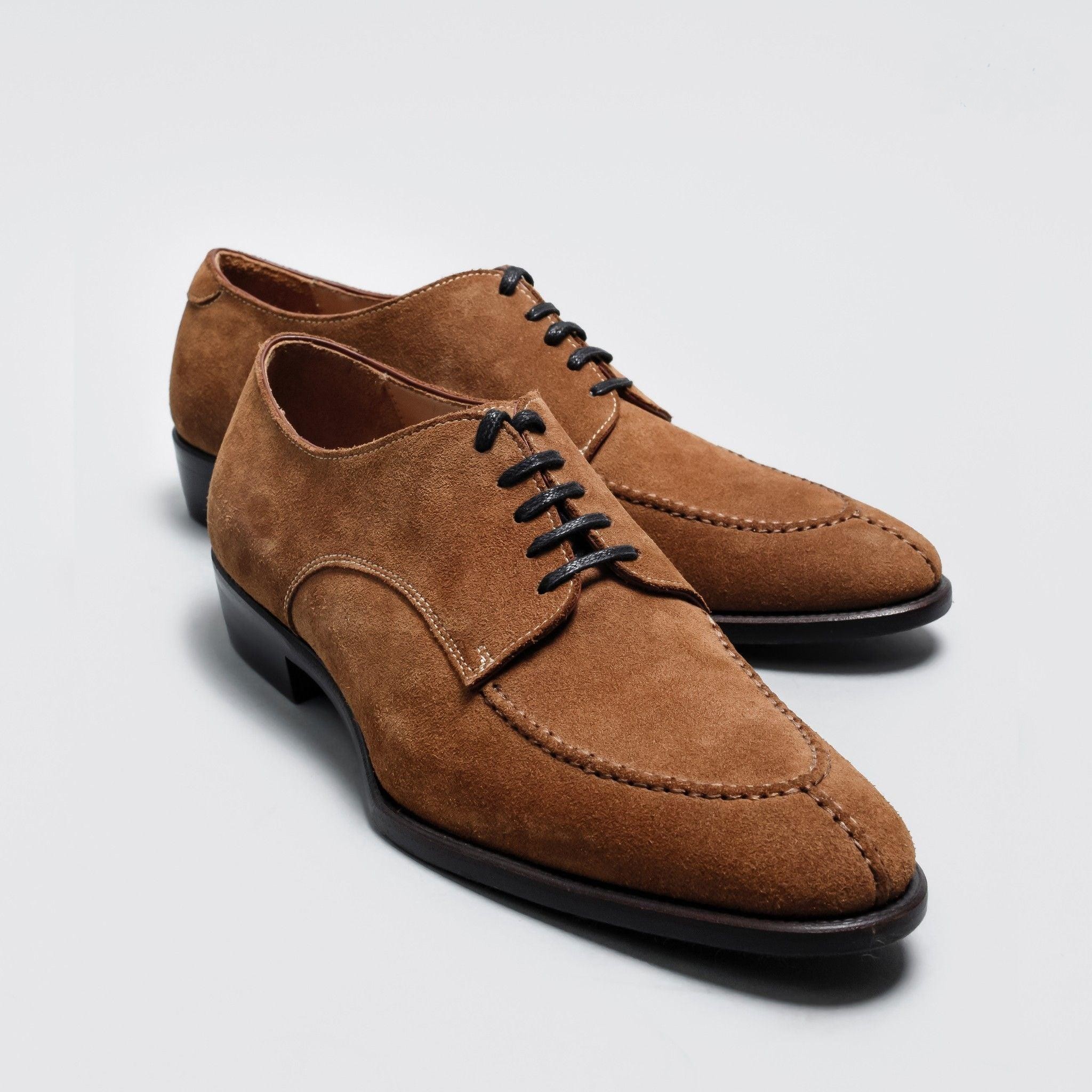 GIÀY TÂY DERBY SPLIT-TOE GT10 - DA LỘN